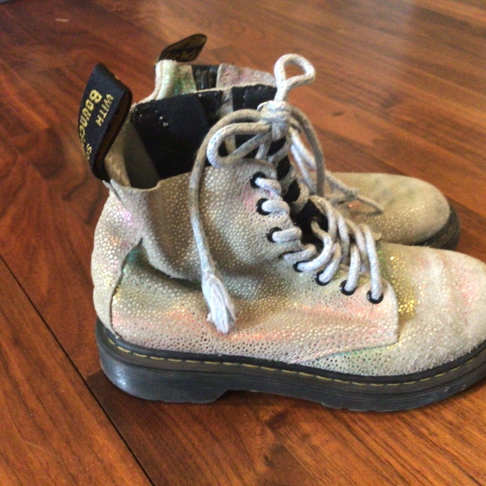 Dr. Martens glittery shoes girls size 13